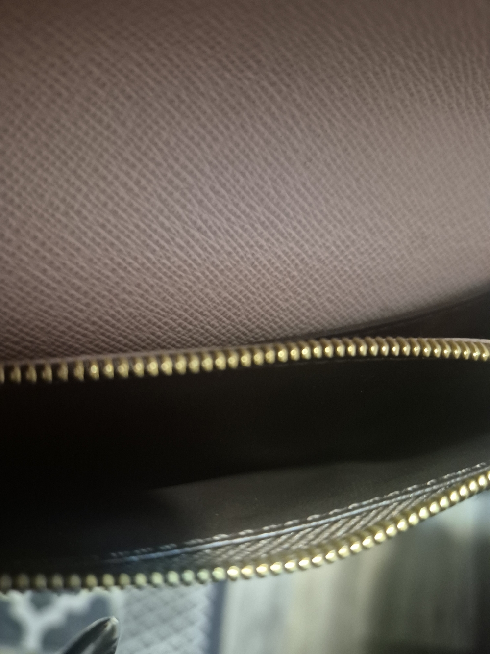Louis Vuitton Monogram Emilie Wallet - Brown And Rose Ballerine - Picture 14 of 14